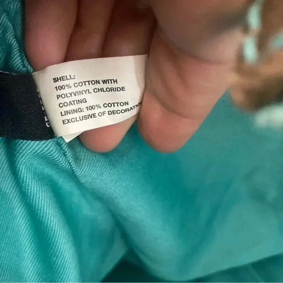 GAP canvas  brown leather duffle travel bag - Picture 8 of 9